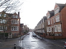 View east along Walton Well Road close to the junction with Southmoor Road and Longworth Road. Walton Well Road, Oxford.JPG