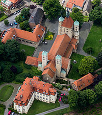 Freckenhorst, kasteel en Bonifatiuskerk