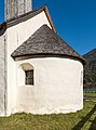 English: Romanesque rounded apse Deutsch: Romanische Rundapsis