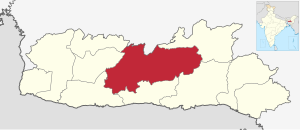 Mapa do distrito