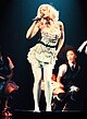 Gwen Stefani performing "What You Waiting For?".