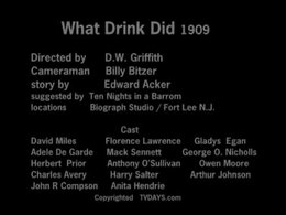 Dosar: What Drink Did (1909) .webm