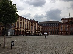 Mannheimer Schloss: Blick zum Ostflügel des Ehrenhofs (EO - Veranstaltungsort)