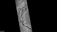 West side of Rossby Crater, as seen by CTX camera (on Mars Reconnaissance Orbiter).