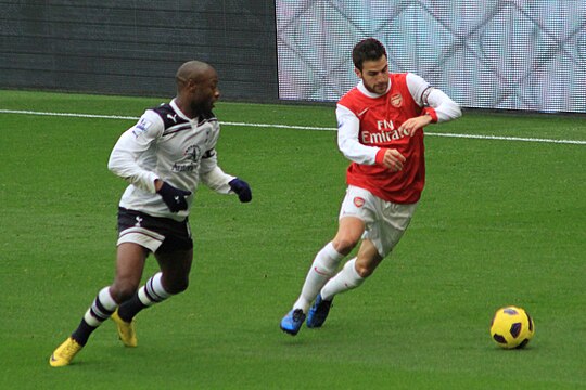 "William_Gallas_&_Cesc_Fabregas.jpg" by User:Slick-o-bot