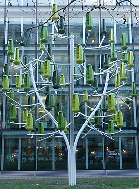 Wind Tree in Geneva, Switzerland