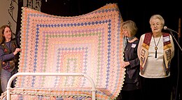 The Yachats Academy of Arts & Sciences sponsored Stitching Stories, a regional quilt festival held in the Yachats Commons in 2011.