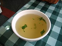 Bouillon de légumes