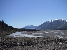 The Yukon (occasionally near the Alaskan border) was a common setting for Northern fiction. Yukon Donjek Valley 001.jpg