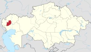 Lage in Kasachstan