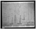 "TEST STAND NO. 1-3, RETAINING WALLS and APRON, SECTIONS and ELEVATIONS." Specifications No. OC11-50-10; Drawing No. 60-09-06; no sheet number within title block. D HAER CAL,15-BORON.V,4F-6.tif