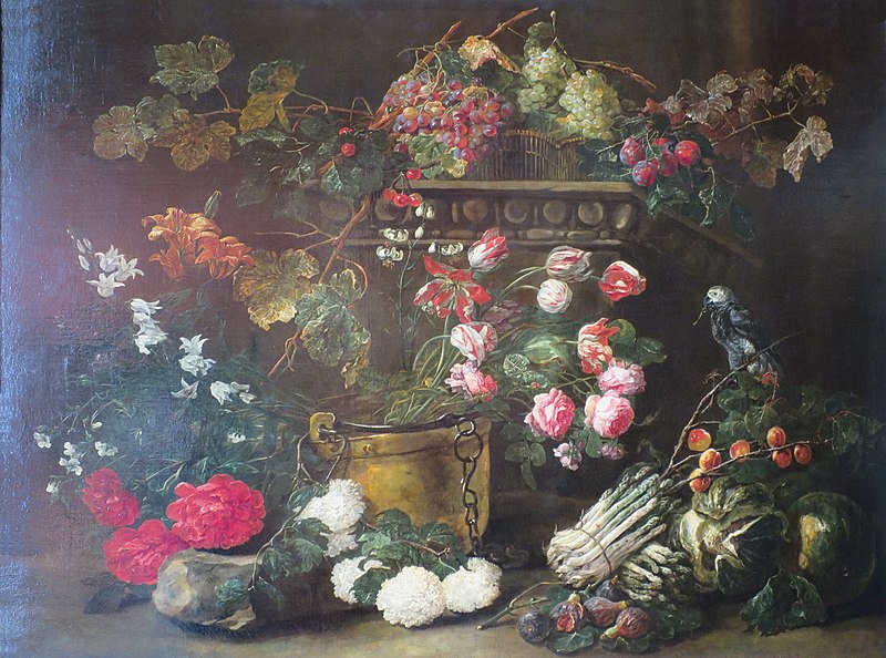 File:'Still Life with Flowers, Fruit and a Parrot' by Jan Fyt, The Hermitage.JPG