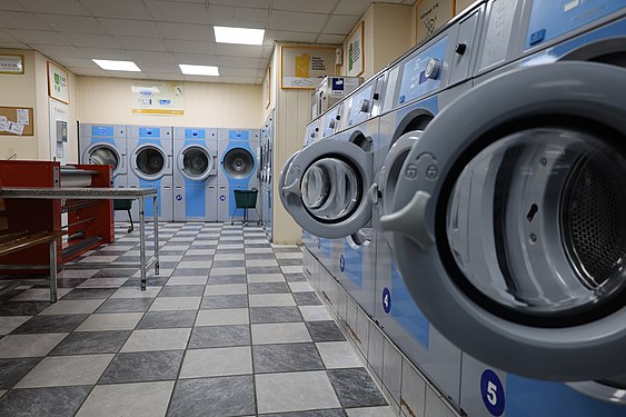 laundromat in Leipzig, Germany