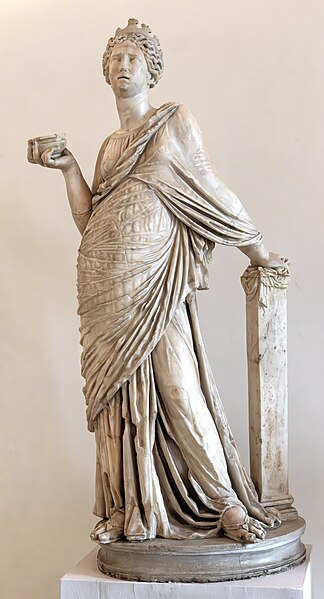 File:(Venice) Statue of Musa, restored as Cleopatra by Tullio Lombardo - Museo archeologico nazionale.jpg