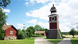 Belfry di Åkerby mill