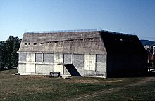 The unfinished stub in 1997 Eglise Saint-Pierre in Firminy Vert, 1997.jpg