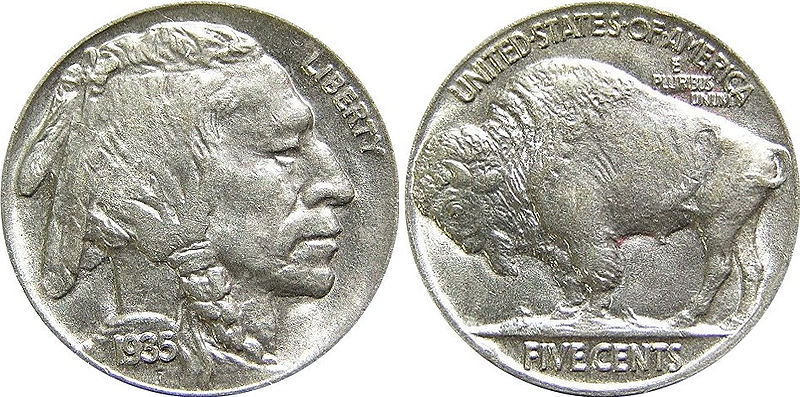 File:1935 Indian Head Buffalo Nickel.jpg