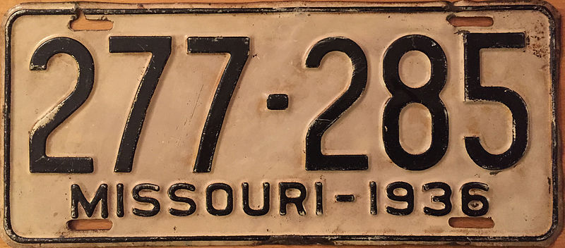 File:1936 Missouri license plate.JPG