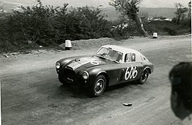 Lancia D20 (it) aux Mille Miglia 1953