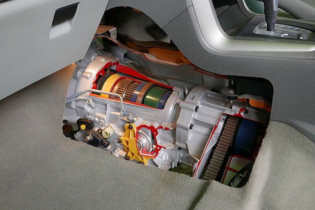 Cutaway of the four-speed M93LE automatic as fitted to the Ford Territory