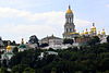 The Kyiv Pechersk Lavra in Kyiv, Ukraine, built in 1051.