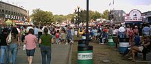The Grand Concourse, located between the Grandstand and the Varied Industries Building, during the 2006 Iowa State Fair 2006 Iowa State Fair.jpg