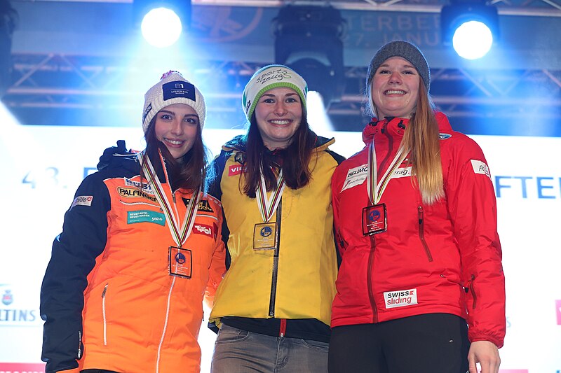 File:2019-01-26 Saturdays Victory Ceremonies at FIL World Luge Championships 2019 by Sandro Halank–076.jpg