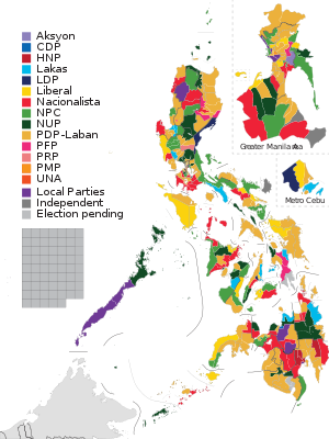 Elecciones a la Cámara de Representantes de Filipinas de 2019