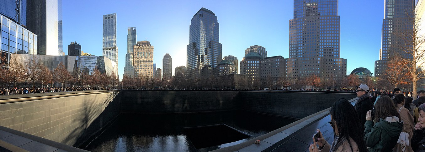 Panorama of Panel N-62 and N-63, North Pool