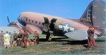 47th TCS Douglas C-47A-70-DL Skytrain Serial 42–100646. This aircraft is still airworthy and is flown by the Dutch Dakota Association.