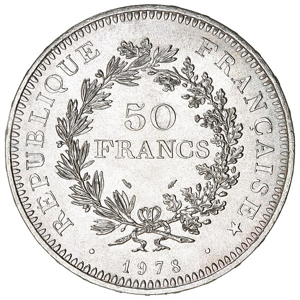 File:50 French francs Hercule de Dupré 1978 F427-6 reverse.jpg