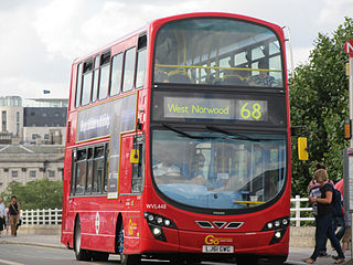 London Buses route 68