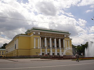 Abay Opera House Theatre in Almaty, Kazakhstan