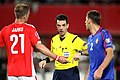 referee Aleksandar Stavrev (MKD), Marc Janko, Igor Armaș