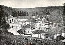 Abbaye de Fontenay (vers 1920)