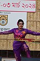 Acrobatic performance at Art Market by Shilpakala Academy 2024 110