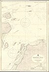 100px admiralty chart no 3783 endeavour strait%2c published 1953
