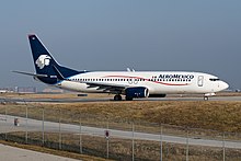 Un Boeing 737-800 di Aeroméxico