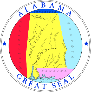 State Seal of Alabama.