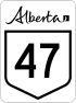 Highway 47 shield