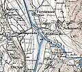 Flusslandschaft um 1900