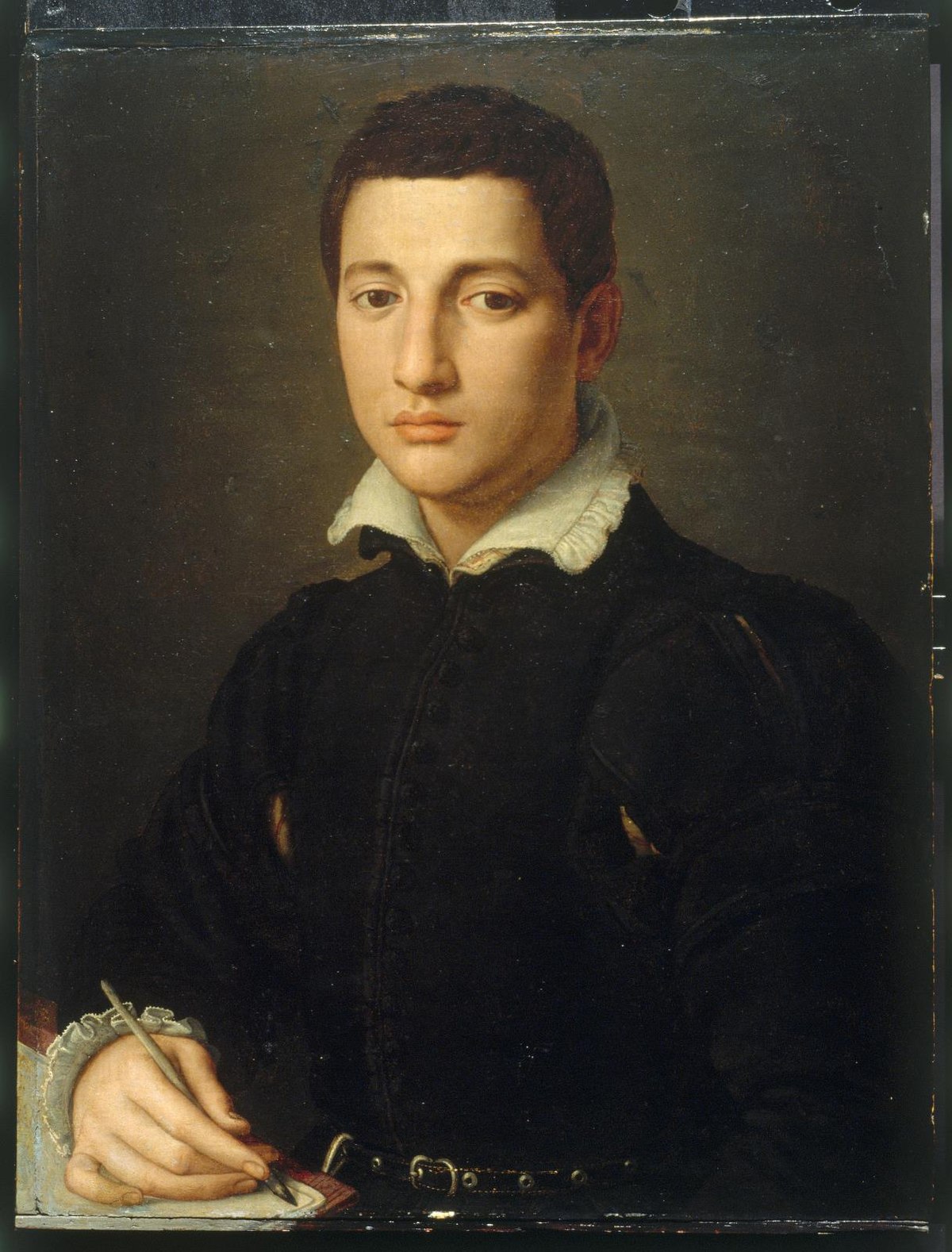 Алессандро Аллори. «Портрет молодого человека». 1580
