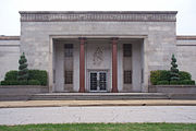 The Allegheny Cemetery Mausoleum, now called the Temple of Memories, in Allegheny Cemetery, Pittsburgh