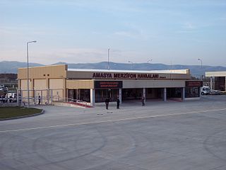 <span class="mw-page-title-main">Amasya Merzifon Airport</span> Airport in Amasya, Turkey