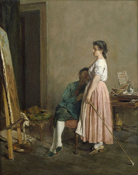 File:Antonio Lonza Im Atelier 1878.jpg