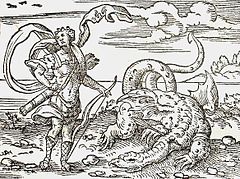 Apollo doodt de Python, Metamorfosen (Ovidius)