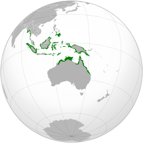 Ardea sumatrana map.svg kép leírása.