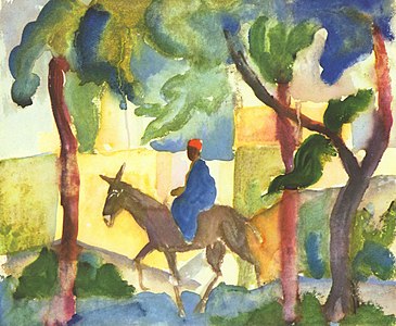 L'Ânier d'August Macke, Maison August-Macke (de).