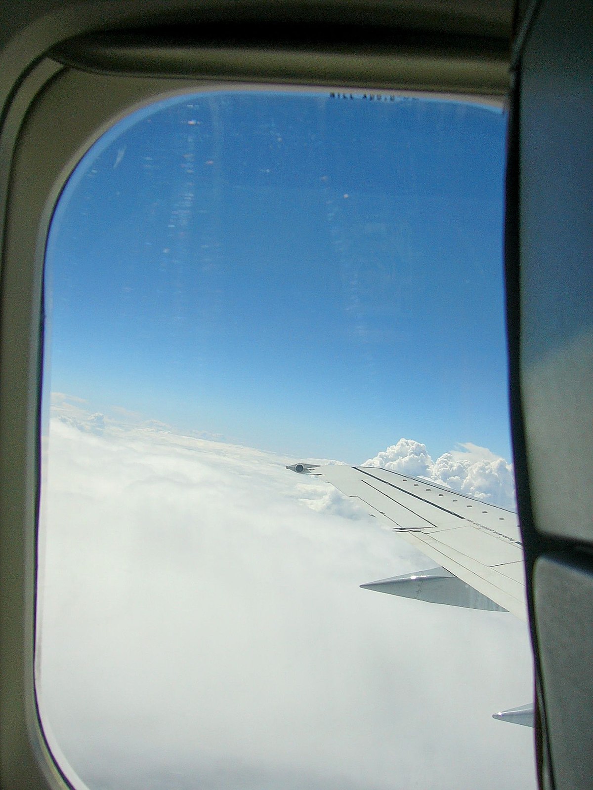 File Aussicht Flugzeug Jpg Wikimedia Commons