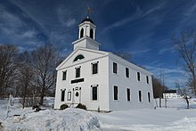 Strafford Union Academy building, now known as Austin Hall Austin Hall, Strafford Historic Society, Center Strafford NH.jpg